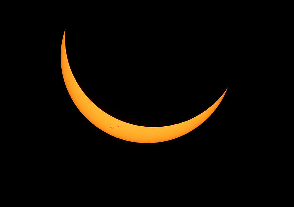 Solar Eclipse Visible Across Swath Of U.S.